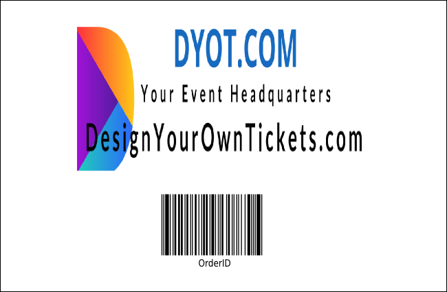 Western Drink Ticket Product Back