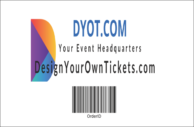 Oktoberfest Red Drink Ticket Product Back