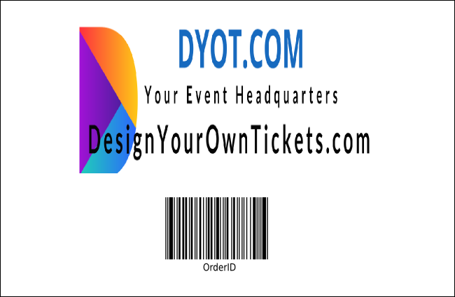Outdoors Wedding Drink Ticket Product Back