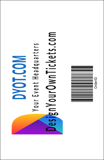 All Purpose Bright Drink Ticket Product Back
