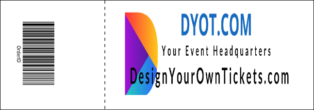 Climbing Event Ticket Product Back