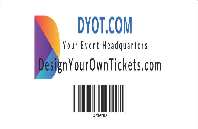 Hip Hop Green Drink Ticket Product Back