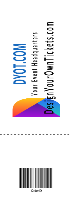 Diabetes Raffle Ticket Product Back