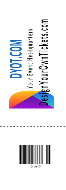German Flag Raffle Ticket Product Back