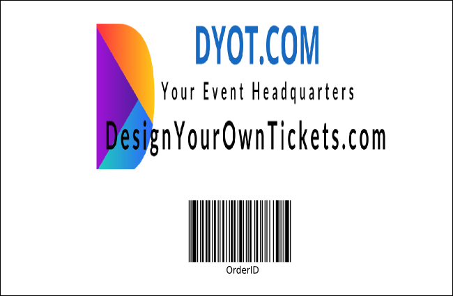 Movie Strip Drink Ticket Product Back