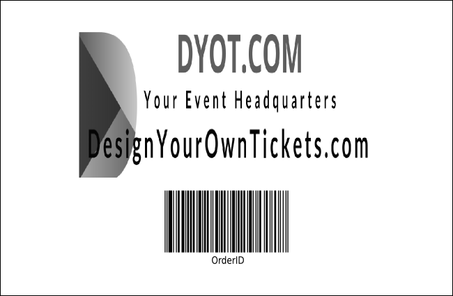 San Antonio Drink Ticket (Black and white) Product Back