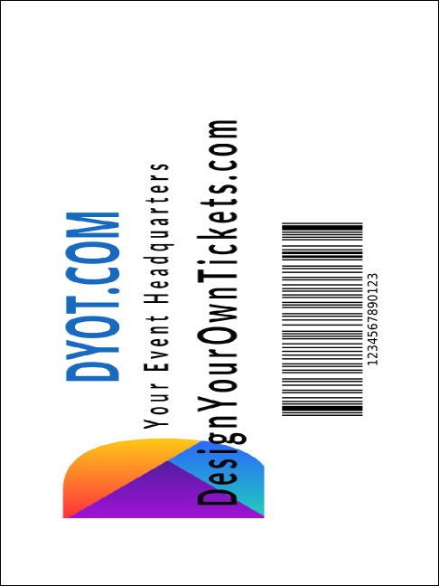 Dinosaur Illustrated Economy Event Badge Product Back