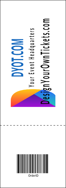 Fundraising Thermometer Reserved Event Ticket Product Back