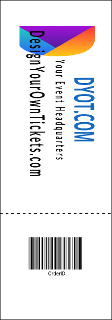 Romeo and Juliet Reserved Event Ticket Product Back