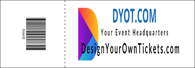 Paint The Town Red Event Ticket Product Back