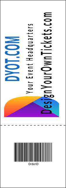 Christmas 002 Reserved Event Ticket Product Back