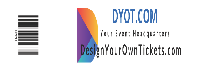 Green Image Event Ticket 0007 Product Back