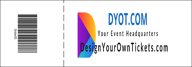 General Admission Ticket 207 Event Ticket Product Back
