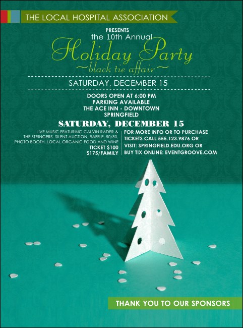 Paper Tree Flyer Product Front