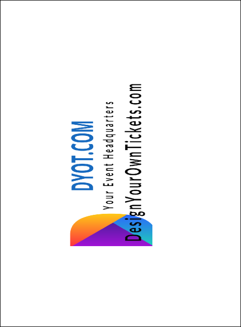 Graduation - Blue and Yellow Invitation Product Back