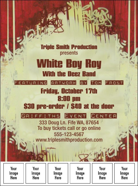 Hip Hop Image Flyer