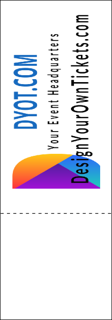 All Purpose Lights QR Event Ticket Product Back