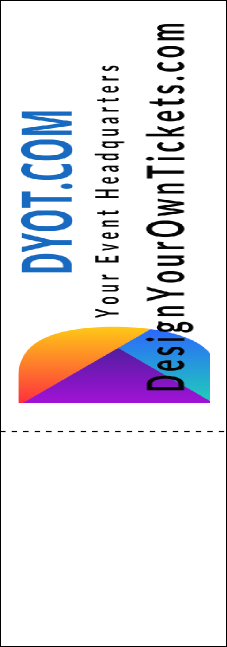 Bike Event QR Event Ticket Product Back