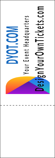 Diamonds QR Event Ticket Product Back