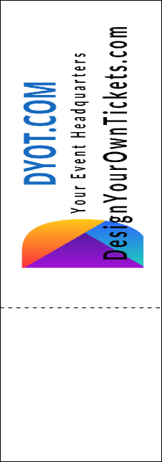 Earth Day Organic QR Event Ticket Product Back