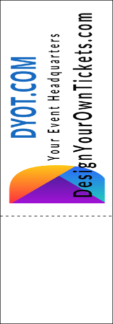 Education Fundraiser QR Event Ticket Product Back