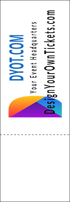 Food Festival QR Event Ticket Product Back