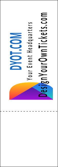 Track and Field QR Event Ticket Product Back