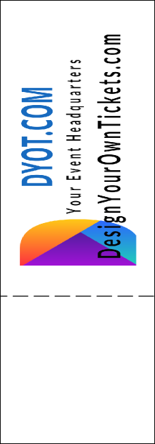 Year Tech QR Event Ticket Product Back