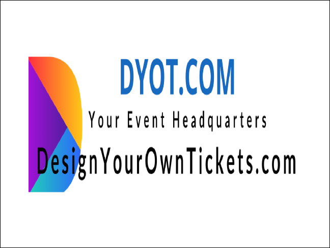 All Purpose Colorful Skyline Economy Event Badge Product Back