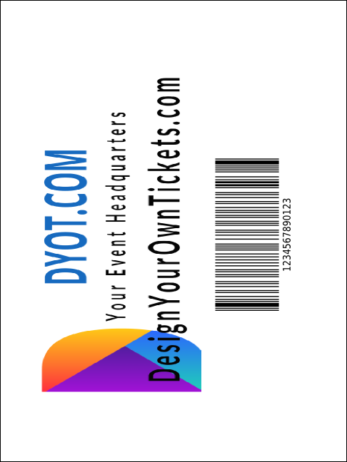 All Purpose Lights Economy Event Badge Product Back