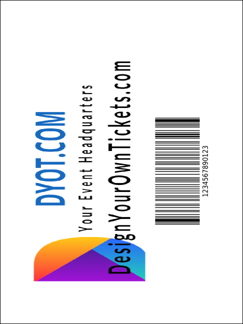 Masquerade Economy Event Badge Economy Event Badge Product Back