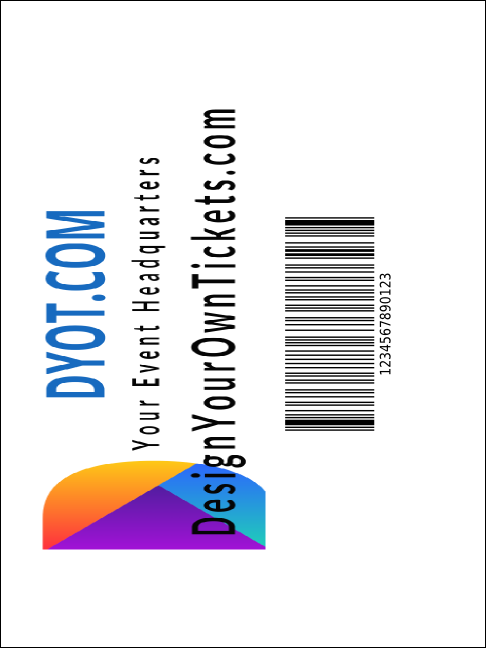 Mexican Fiesta Economy Event Badge Product Back