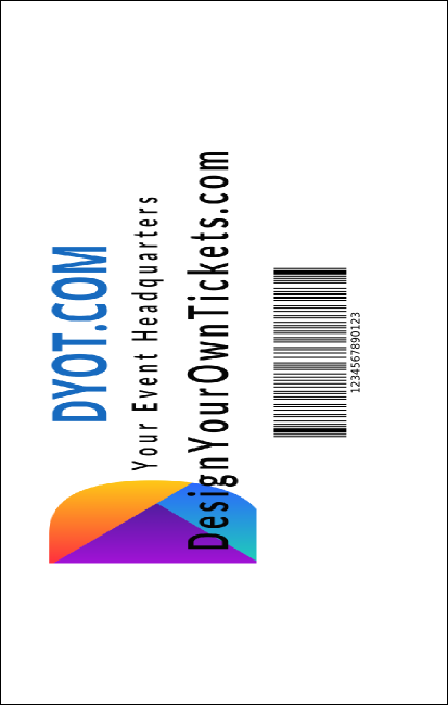 New York VIP Event Badge Small Product Back