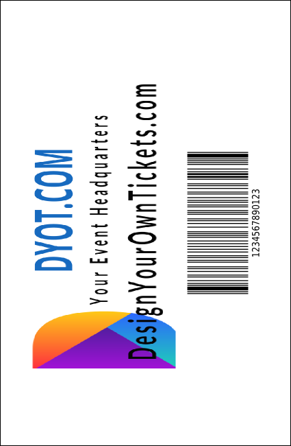 Astrology VIP Event Badge Small Product Back