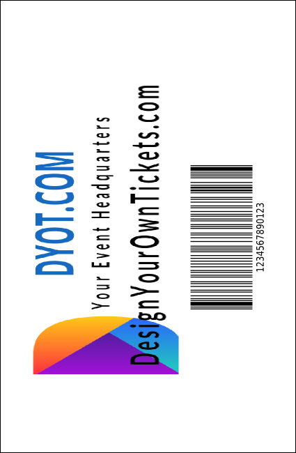Autism Awareness VIP Event Badge Small Product Back