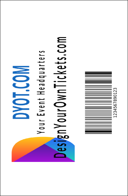 Beer Festival VIP Event Badge Small Product Back