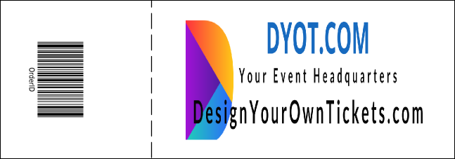 Diamond Dog General Admission Ticket Product Back