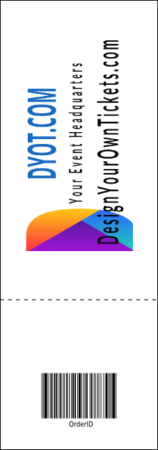 Beer Festival Event Ticket Product Back