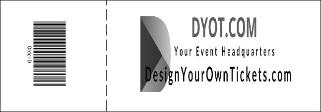 All Purpose General Admission Ticket 004 Product Back