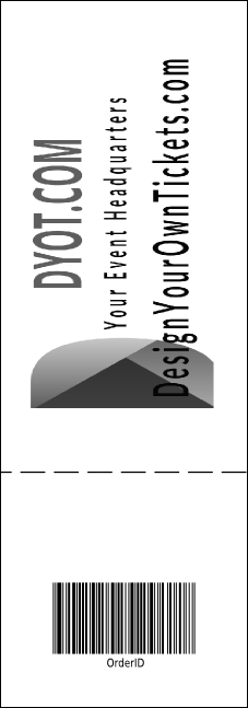 Football General Admission Ticket 001 Product Back