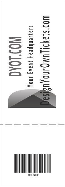Graduation General Admission Ticket 001 Product Back