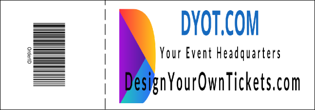 Color Logo General Admission Ticket 001 Product Back