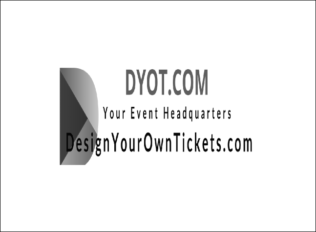 Black Tie Gala Invitation Product Back