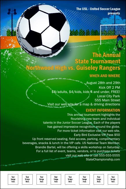 Soccer Poster Product Front