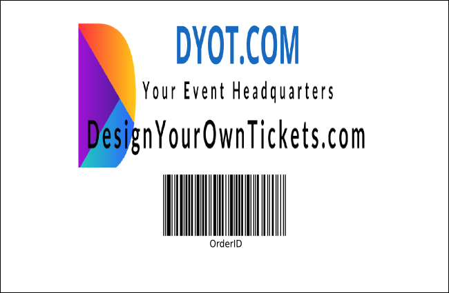 California Drink Ticket (Blue and Salmon) Product Back