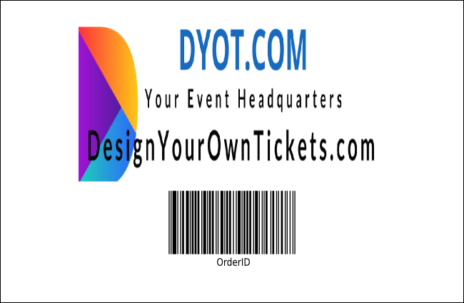 Memphis Drink Ticket Product Back