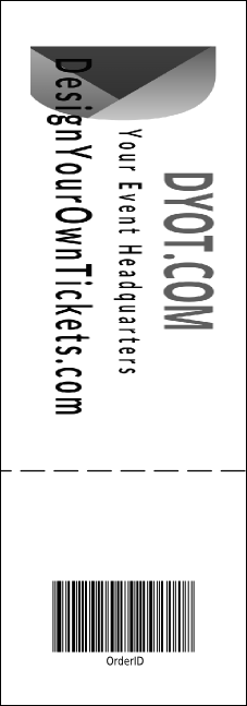 Peace Dove Raffle Ticket Product Back