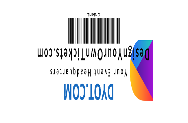 Opera Drink Ticket Product Back