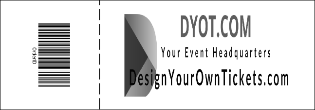 Detroit BW Raffle Ticket Product Back