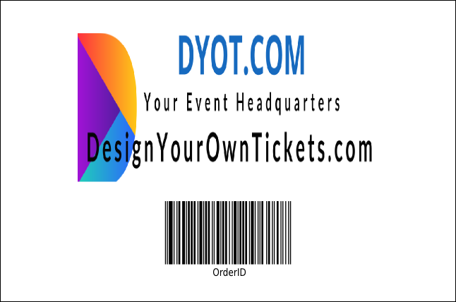 Trout Drink Ticket Product Back